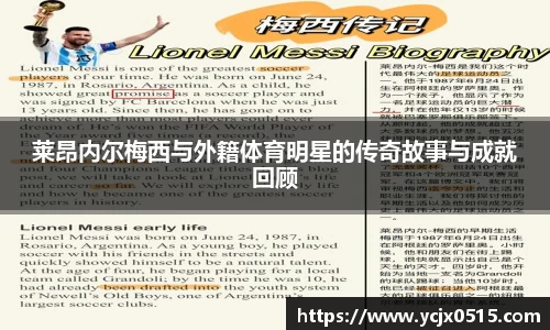莱昂内尔梅西与外籍体育明星的传奇故事与成就回顾