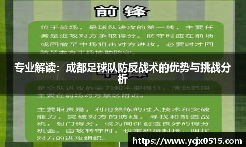 专业解读：成都足球队防反战术的优势与挑战分析
